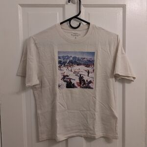 Abercrombie and Fitch Slim Aarons Skiing Tee